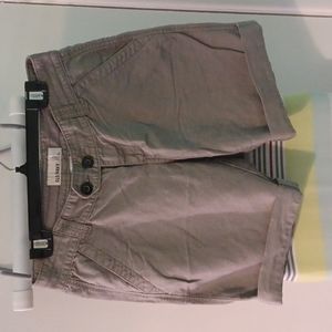 5 For $20 Size 2 grey linen Bermuda shorts